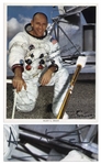 Apollo 12 Moonwalker Alan Bean 8 x 10 Signed Photo